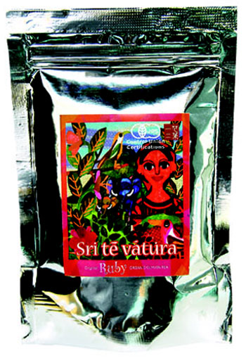 最高級オーガニック紅茶スリ・ティーワトゥラ セイロン ウヴァ産 茶葉（リーフ）１００ｇイメージ